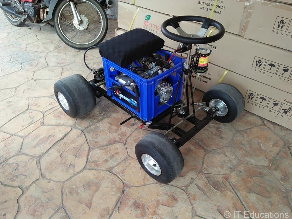 Engineering Project Maker in Nagpur - Go Cart Rolling Chassis